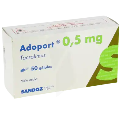 ADOPORT 0,5 mg, gélule