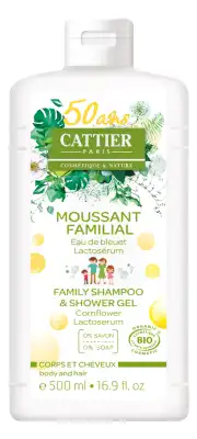 Cattier Gel Moussant Familial Au Lactosérum 500ml à ROMORANTIN-LANTHENAY