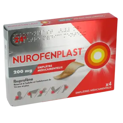 Nurofenplast 200 Mg, Emplâtre Médicamenteux à LA VALETTE DU VAR