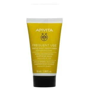 Apivita - Holistic Hair Care Mini Après-shampoing Quotidien Doux Pour Tous Types De Cheveux Avec Camomille Allemande & Miel 75ml