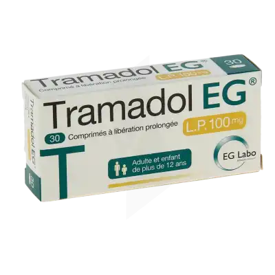 Tramadol Eg L.p. 100 Mg, Comprimé à Libération Prolongée à NOROY-LE-BOURG