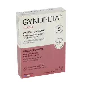Gyndelta Flash Gélules B/10 à Gradignan