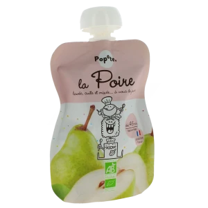 Popote Poire Bio Gourde De 120 G