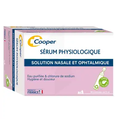 Cooper Sérum Physiologique Boîte De 30 à Castres