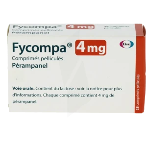 Fycompa 4 Mg, Comprimé Pelliculé