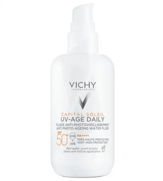 Vichy Capital Soleil Uv Age Daily Spf50+ Crème Fl Pompe/80ml