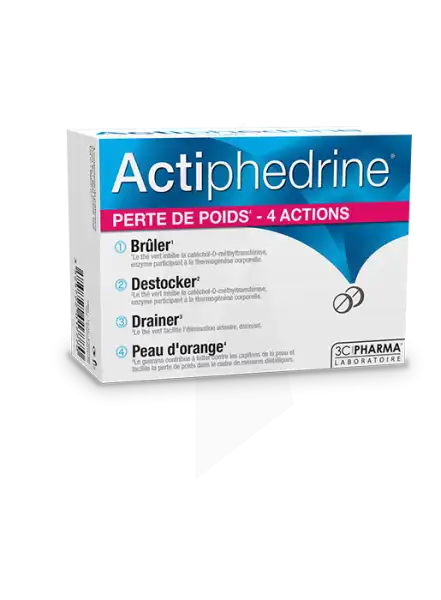 Actiphedrine Comprimés Perte De Poids B/60