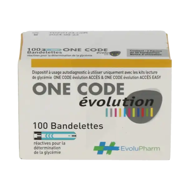 One Code Evolution Bdlette Glycémie B/100