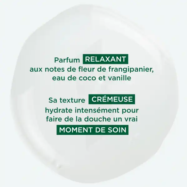 Klorane Fleur De Frangipanier Crème Douche Nutritive 200ml
