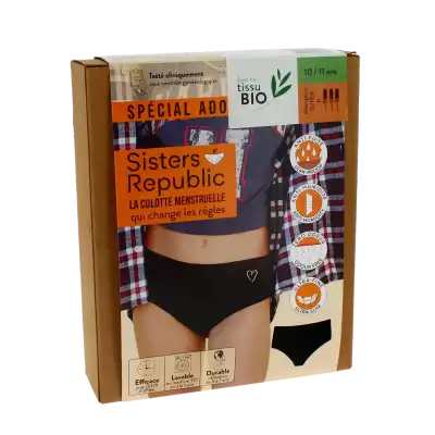 Sisters Republic Tatoo Shorty Menstruelle Bikini Flux Super Coeur T10a à Chambéry