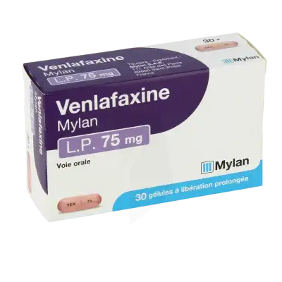 Venlafaxine Viatris Lp 75 Mg, Gélule à Libération Prolongée à NANTERRE