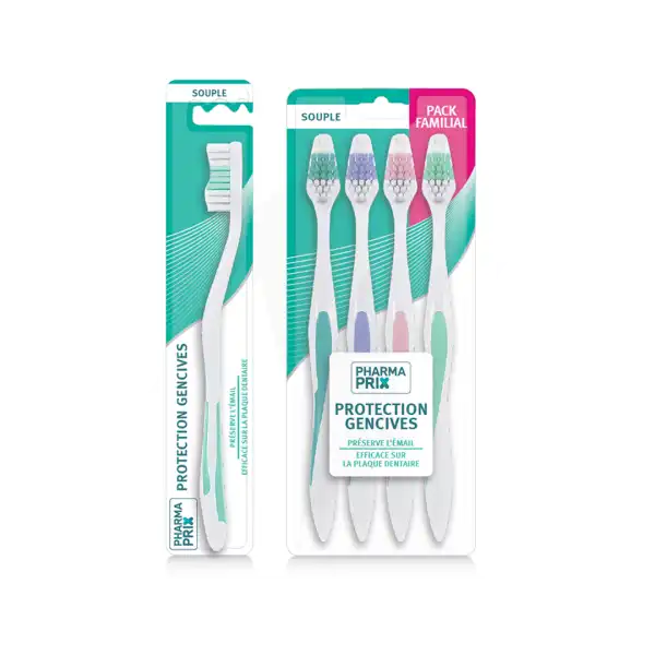 PHARMAPRIX BROSSE A DENTS SOUPLE x4