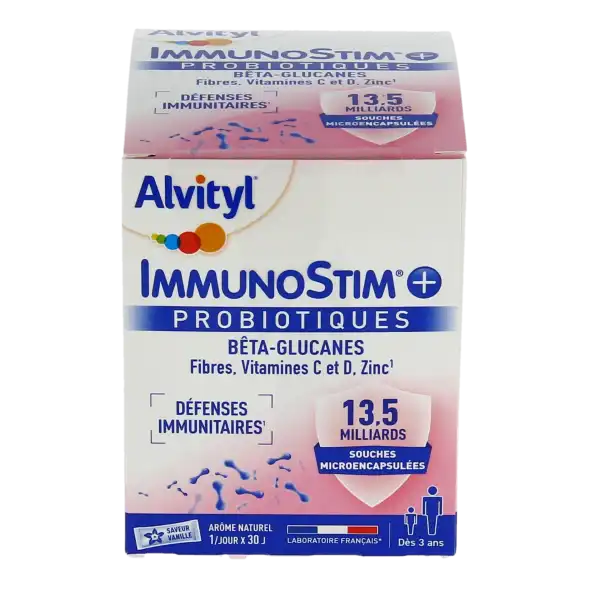 Alvityl Immunostim+ Poudre Solution Buvable 30 Sachets