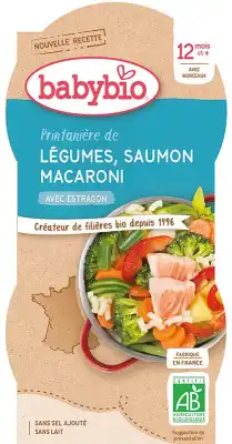 Babybio Bol Légumes Saumon Macaroni à PARON