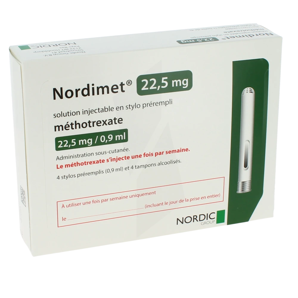 Nordimet 22,5 Mg, Solution Injectable En Stylo Prérempli