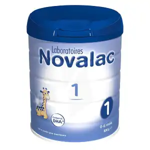 Novalac 1 Lait En Poudre 1er âge B/800g à UGINE