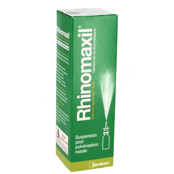 Rhinomaxil 100 Microgrammes/dose, Suspension Pour Pulvérisation Nasale
