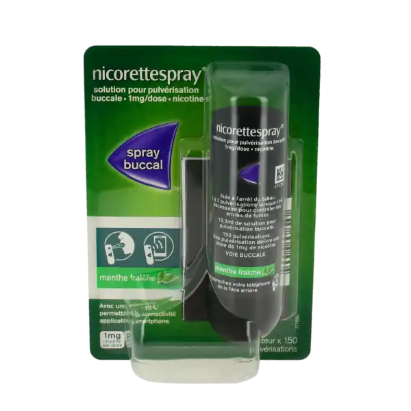 Nicorettespray 1 Mg/dose, Solution Pour Pulvérisation Buccale
