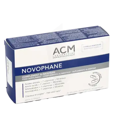 ACM Novophane Cheveux et Ongles Gélules B/60