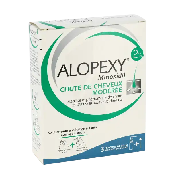 Alopexy 2 %, Solution Pour Application Cutanée