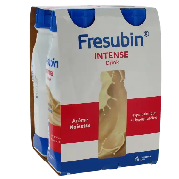 Fresubin Intense Drink Nutriment Noisette 4bouteilles/200ml