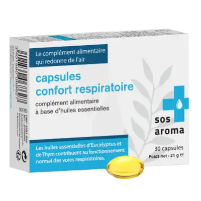 SOS AROMA Caps confort respiratoire