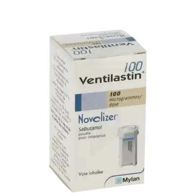 Ventilastin Novolizer 100 Microgrammes/dose, Poudre Pour Inhalation à La Ricamarie