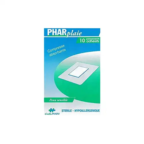 Pharplaie Pansement Stérile 5x7,2cm 5 Sachets