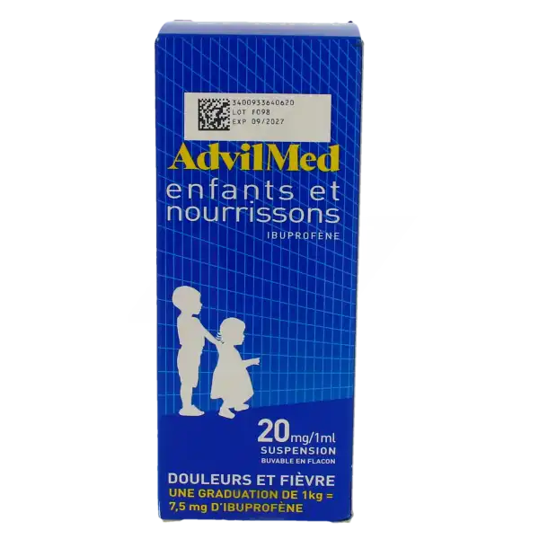 Advilmed Enfants Et Nourrissons 20 Mg/1 Ml, Suspension Buvable En Flacon