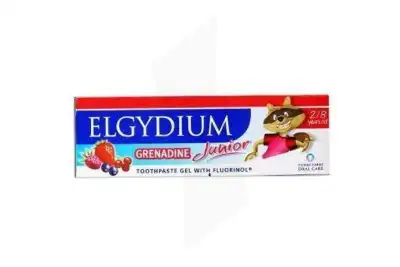Elgydium Kids Protection Caries Gel Dentifrice Grenadine 2-6ans T /50ml à CAHORS