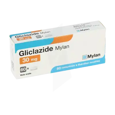 Gliclazide Viatris 30 Mg, Comprimé à Libération Modifiée à CHASSE SUR RHÔNE