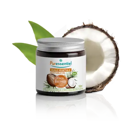 Puressentiel Huile Végétale Bio Coco Pot/100ml à PODENSAC