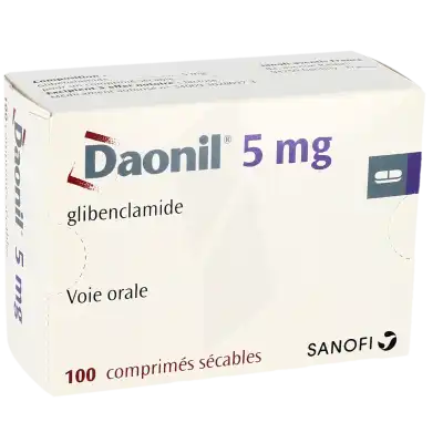Daonil 5 Mg, Comprimé Sécable à SAINT-SAENS