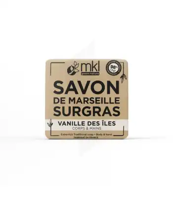 Mkl Savon De Marseille Solide Vanille Des îles 100g à VILLENAVE D'ORNON