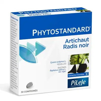 Pileje Phytostandard - Artichaut / Radis Noir 30 Comprimés à AMBARÈS-ET-LAGRAVE