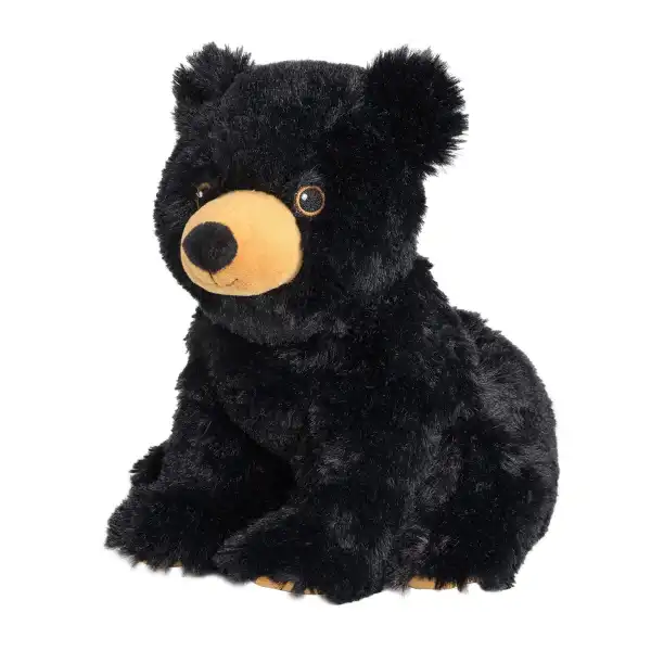 Soframar Warmies Cozy Peluches Bouillotte Ours Noir