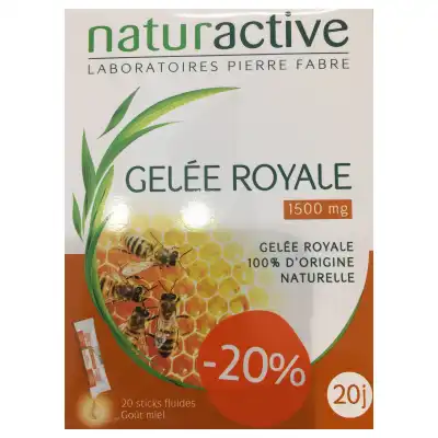 Naturactive Phytothérapie Fluides Gelée Royale Solution Buvable 20 Sticks/10ml* à Le havre