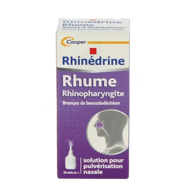 Rhinedrine, Solution Pour Pulvérisation Nasale