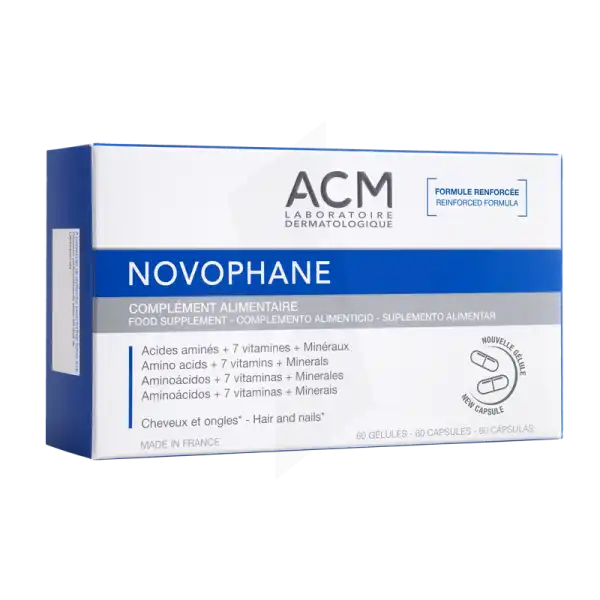 Acm Novophane Cheveux Et Ongles Gélules B/180