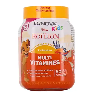 Eunova Multi-vitamines Gomme Pot De 60 à ROCHEMAURE