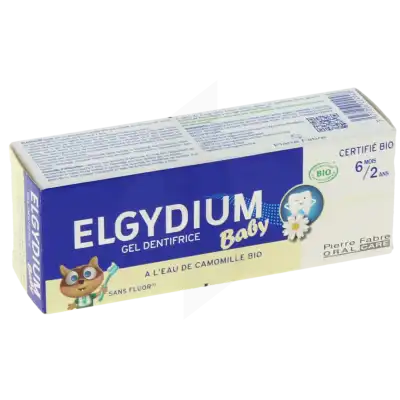 Elgydium Baby Dentifrice Bio T/30ml à Paris