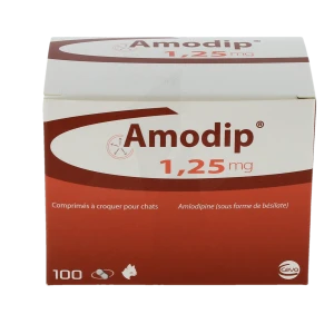 Amodip 1.25 Chat Comprimés B/00