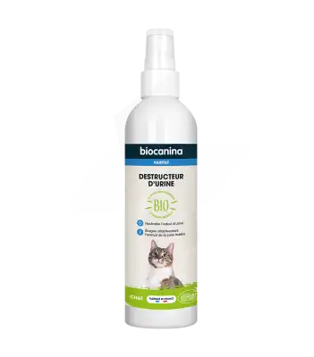 Biocanina Spray Destructeur D'urine Chat Bio Fl/240ml