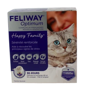 Feliway Optimum Kit Complet Sol Ext Fl/48 Ml