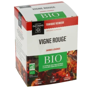 Dayang Vigne Rouge Bio 20 Ampoules