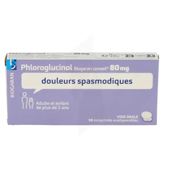 Phloroglucinol Biogaran Conseil 80 Mg, Comprimé Orodispersible