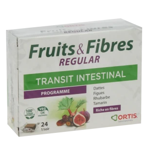 Ortis Fruits & Fibres Regular Cube à Mâcher B/24