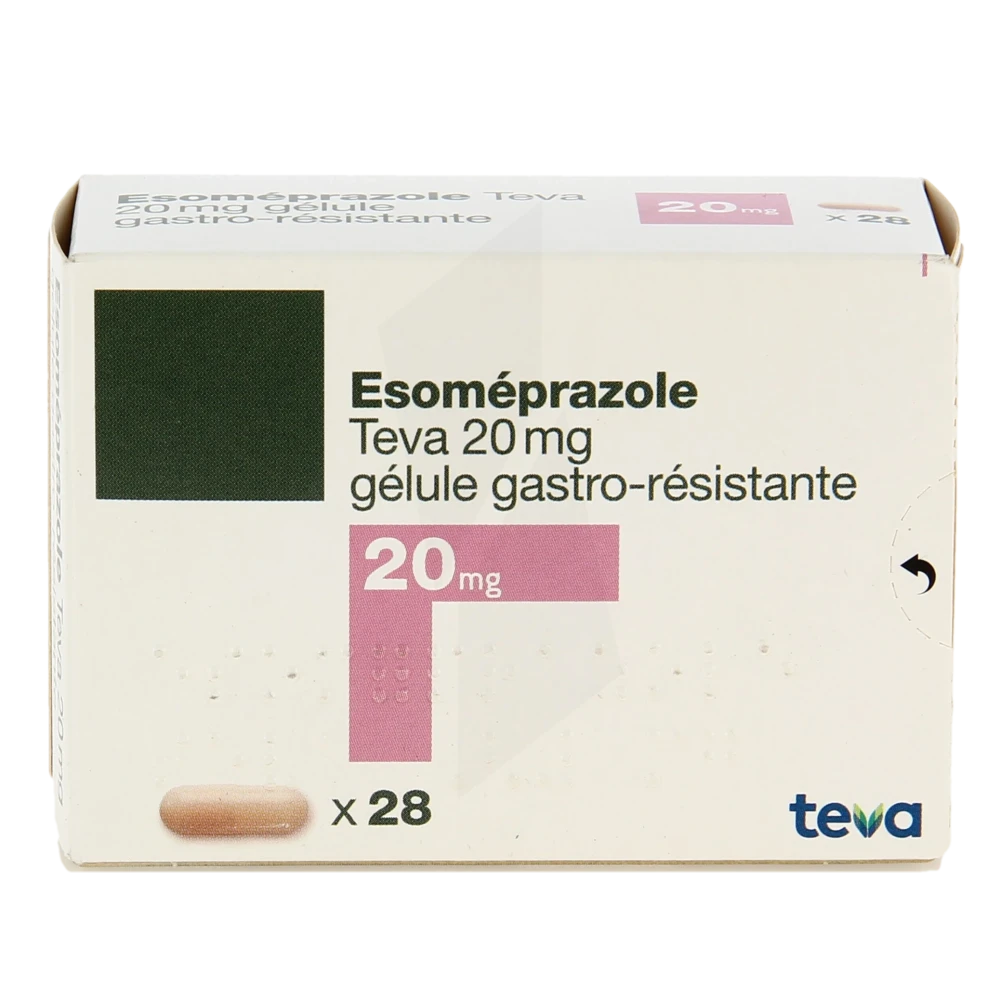 Pharmacie De L etoile M dicament Esomeprazole Teva 20 Mg G lule