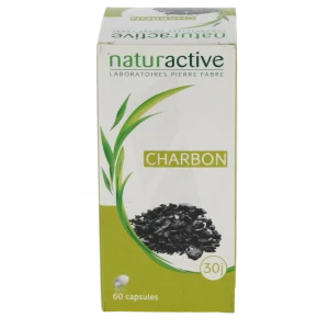 Naturactive Phytothérapie Charbon Végétal Caps B/60