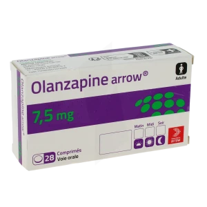 Olanzapine Arrow 7,5 Mg, Comprimé